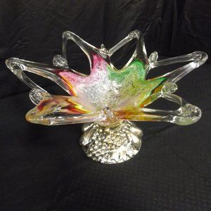 Fruit / Compote Bowl with Silver base